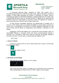 A Ferramenta Microsoft Sway, Integrante Do Office 365, Permite