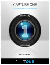 Capture One 6.3.5 Release Notes