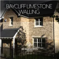 Baycliff Limestone Walling