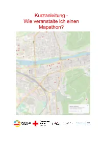 How to Mapathon