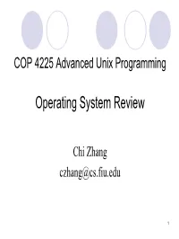 Operating System Review