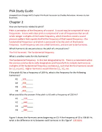 PVA Study Guide Answer