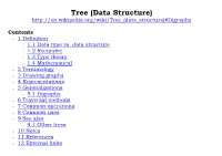 Tree (Data Structure)