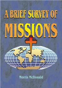 A Brief Survey of Missions