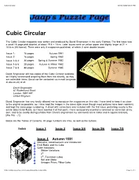 Cubic Circular 07/08/2007 03:35 PM