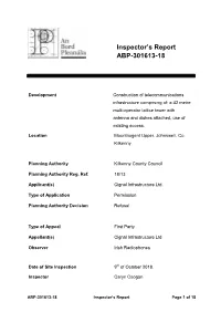 Inspector's Report ABP-301613-18
