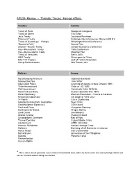 Issues in US Foreign Policy: Things to Know