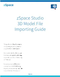 Studio File Importing Guide 061319