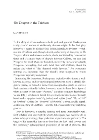 The Tempest in the Trivium