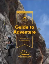 Guide to Adventure