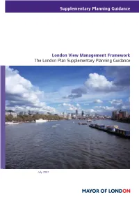 London View Management Framework SPG (2007)