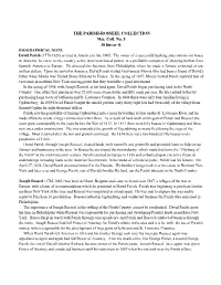 The Parish Rosseel Collection