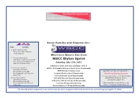 WSCC Blyton Sprint Runs, Class and Overall Positions