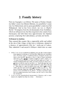 2. Family History