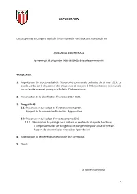 Bulletin D'information Décembre 2018
