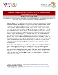 COVID-19) Global Epidemic Date of Issue: 3 March 2020