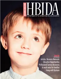 HBIDA Resource Directory 2019