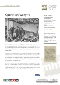 Operation Valkyrie