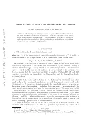 Arxiv:1703.01119V1 [Math.DS] 3 Mar 2017 Aarcs(1]Addﬁiin23.Ti Sagoercobj Geometric a Is This 2.3)