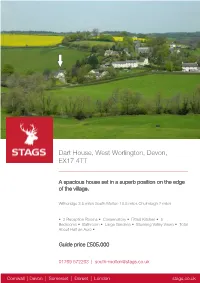 Dart House, West Worlington, Devon, EX17 4TT