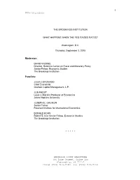 Uncorrected Transcript