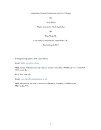 Complexity and the Theory of the Firm