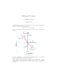 Polytropic Processes