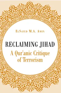 Reclaiming Jihad