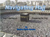 Navigating Hajj