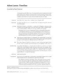 Adam Lanza: Timeline