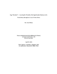 Assessing the Morality of the Egg Donation Business in The