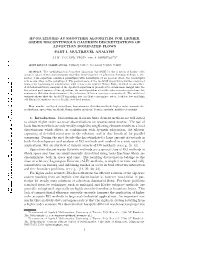 Hp-Multigrid As Smoother Algorithm for Higher Order Discontinuous Galerkin Discretizations of Advection Dominated Flows Part I