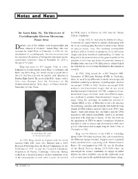 Notes and News