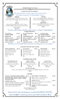 Tasos New Breakfast 2019