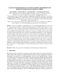 Analysis of Perturbations and Station-Keeping Requirements in Highly-Inclined Geosynchronous Orbits