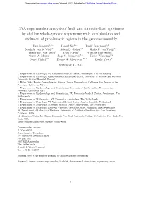 DNA Copy Number Analysis of Fresh and Formalin-Fixed Specimens By