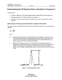 EP Signal to Noise in Emp 2