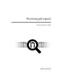 Prioritizing Pull Requests