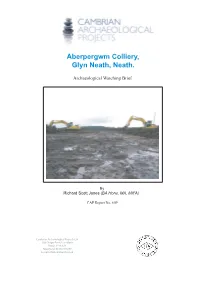 Aberpergwm Colliery, Glyn Neath, Neath