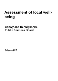Assessment of Local Well- Being