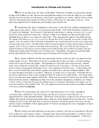 Climate & Currents Introduction
