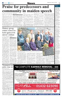 Interview with the Editor of the Brecon and Radnor Express