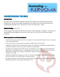 Understanding the Bible Participant Guide