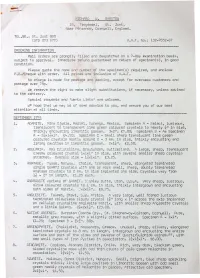 RICHARD W. BARSTOW TEL.NO.: St. Just 880 (STD U73 677) 26