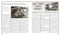 Understanding Western Backsaws