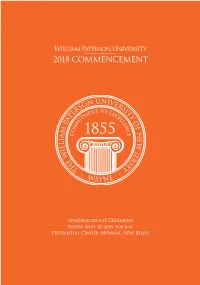 2018 Commencement