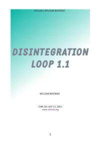 DISINTEGRATION Loop 1.1