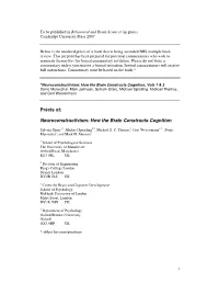 Neuroconstructivism