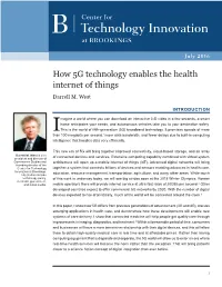 How 5G Technology Enables the Health Internet of Things Darrell M