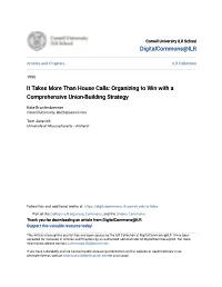 Organizing to Win with a Comprehensive Union-Building Strategy